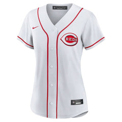 MLB Elly De La Cruz Cincinnati Reds Nike Women's Home Replica Jersey - White