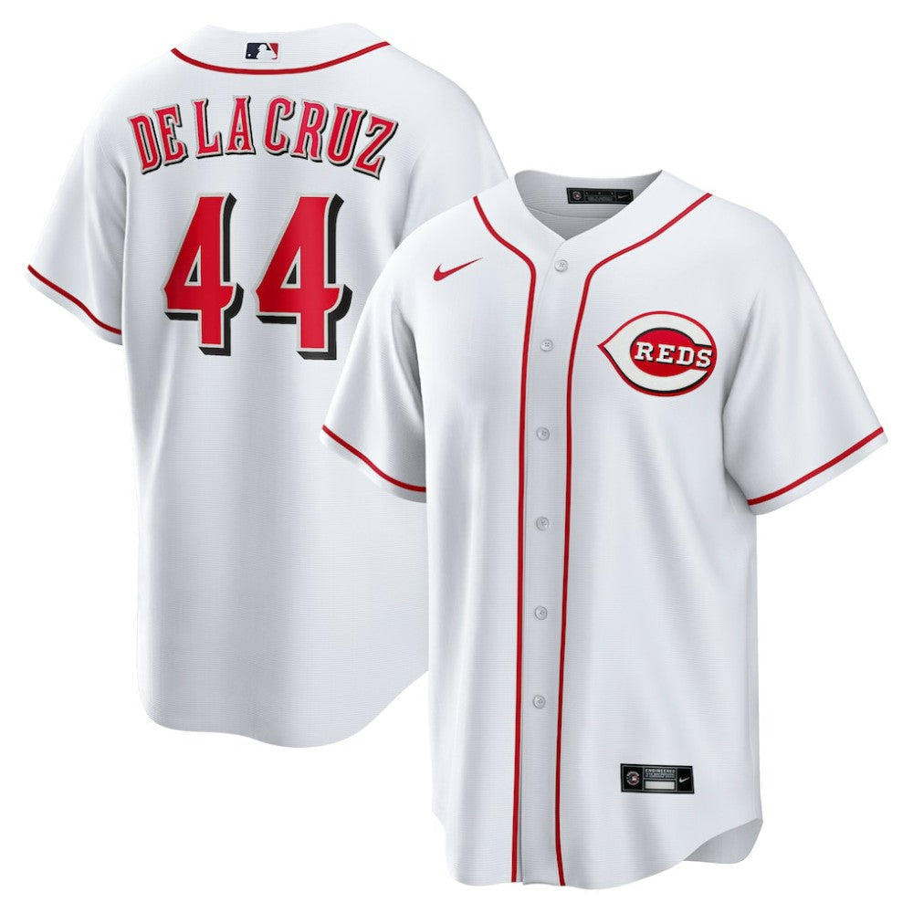 MLB Elly De La Cruz Cincinnati Reds Nike Home Replica Jersey - White