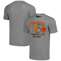 Cleveland Browns Homage Unisex NFL x Guy Fieri’s Flavortown Tri-Blend T-Shirt Gray