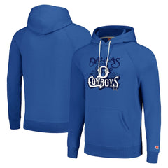 Dallas Cowboys Homage Unisex Hyperlocal Raglan Pullover Hoodie Royal