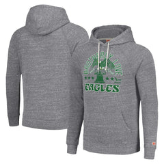 Philadelphia Eagles Homage Unisex Hyperlocal Raglan Pullover Hoodie Gray