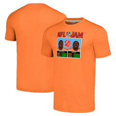 Derrick Brooks & Warren Sapp Tampa Bay Buccaneers Homage Unisex NFL Jam Retired Tri-Blend T-Shirt Orange