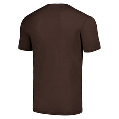 Cleveland Browns Homage Unisex The NFL ASL Collection by Love Sign Tri-Blend T-Shirt Brown