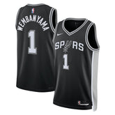 NBA Victor Wembanyama San Antonio Spurs Unisex 2023 NBA Draft First Round Pick Swingman Jersey - Icon Edition - Black