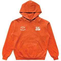 Cincinnati Bengals Born x Raised Unisex Pullover Hoodie Orange