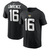 Trevor Lawrence Jacksonville Jaguars Player Name & Number T-Shirt Black