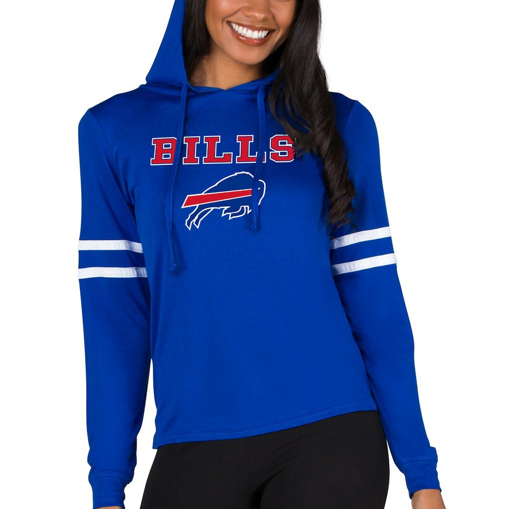Buffalo Bills Concepts Sport Women's Marathon Lightweight Lounge Pullover Hoodie Royal