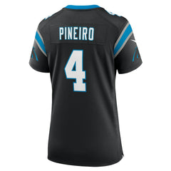 NFL Eddy Pineiro Carolina Panthers Women's Team Game Jersey - Black