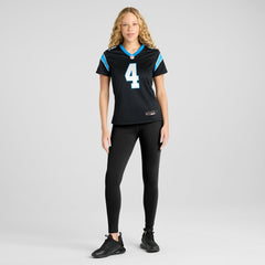 NFL Eddy Pineiro Carolina Panthers Women's Team Game Jersey - Black