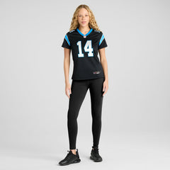 NFL Andy Dalton Carolina Panthers Women's Team Game Jersey - Black