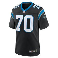 Brady Christensen Carolina Panthers Team Game Jersey Black