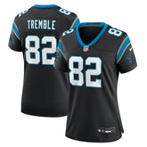 NFL Tommy Tremble Carolina Panthers Women's Team Game Jersey - Black