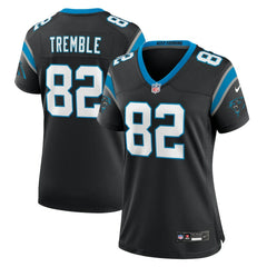 Tommy Tremble Carolina Panthers Women's Team Game Jersey Black