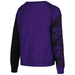 Phoenix Suns Girls Youth Trifecta Pullover Sweatshirt Purple