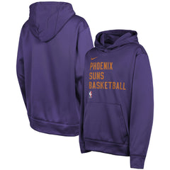Phoenix Suns Youth Spotlight Performance Pullover Hoodie Purple