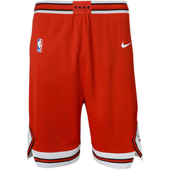 Chicago Bulls Youth Icon Edition Mesh Performance Swingman Shorts Red