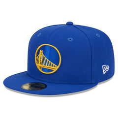 Golden State Warriors Rally Drive Side Patch 59FIFTY Fitted Hat Royal