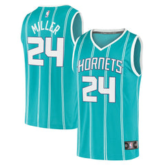 NBA Brandon Miller Charlotte Hornets Fast Break Replica Jersey - Icon Edition - Teal