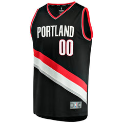NBA Scoot Henderson Portland Trail Blazers Fast Break Replica Jersey - Icon Edition - Black