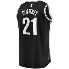 Noah Clowney Brooklyn Nets Fast Break Replica Jersey Icon Edition Black