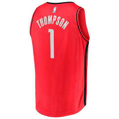 NBA Amen Thompson Houston Rockets Youth Fast Break Replica Jersey - Icon Edition - Red