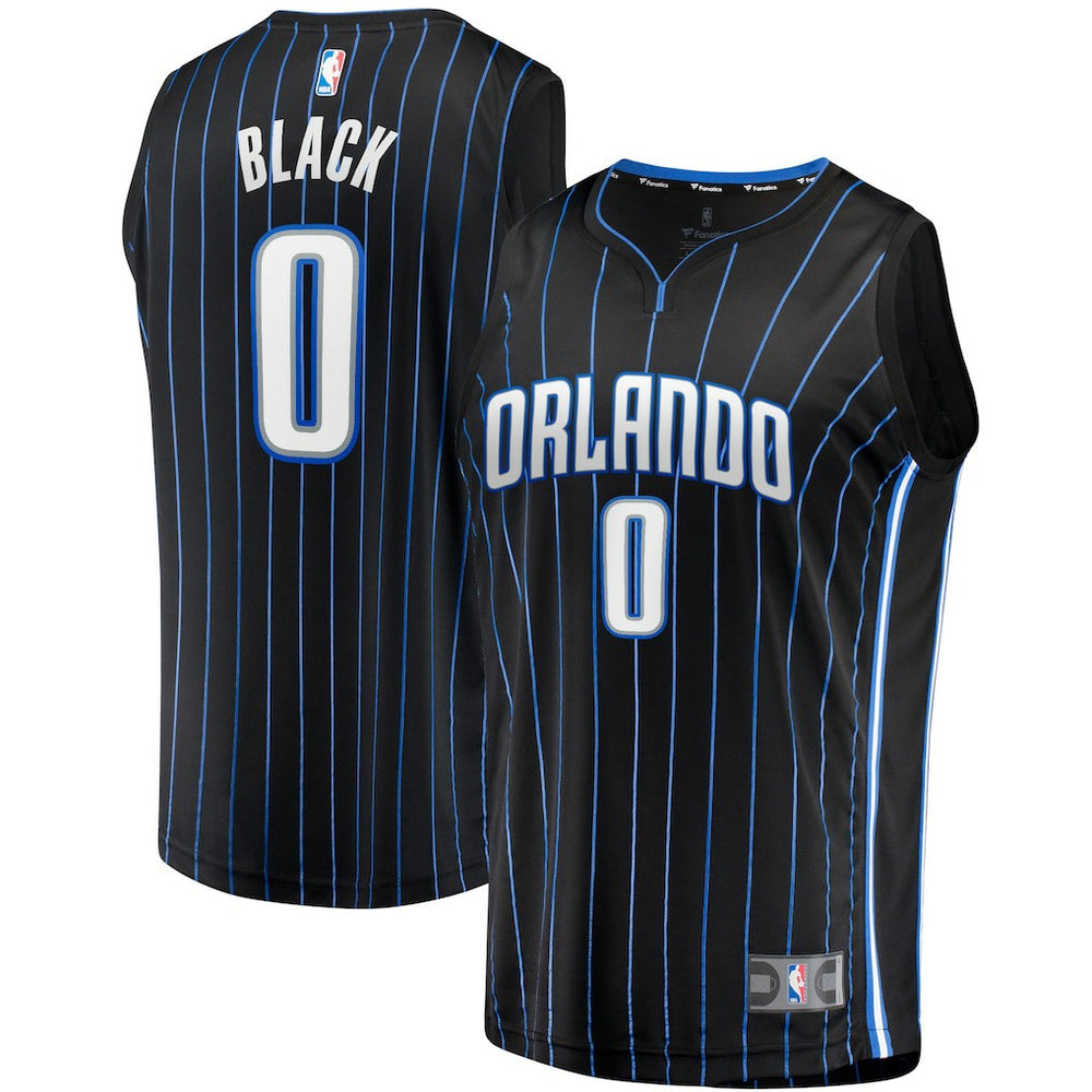 NBA Anthony Black Orlando Magic Youth Fast Break Replica Jersey - Icon Edition - Black