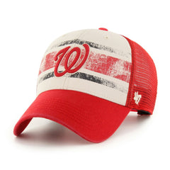 Washington Nationals '47 Breakout MVP Trucker Adjustable Hat - Red Hats