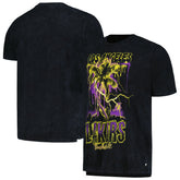 Los Angeles Lakers The Wild Collective Unisex Tour Band T-Shirt Black