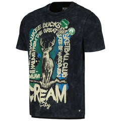 Milwaukee Bucks The Wild Collective Unisex Tour Band T-Shirt Black