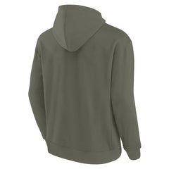 Las Vegas Raiders Unisex Elements Super Soft Fleece Pullover Hoodie Olive