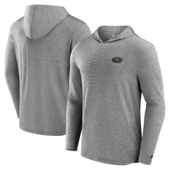 San Francisco 49ers Front Office Tech Lightweight Hoodie T-Shirt Black