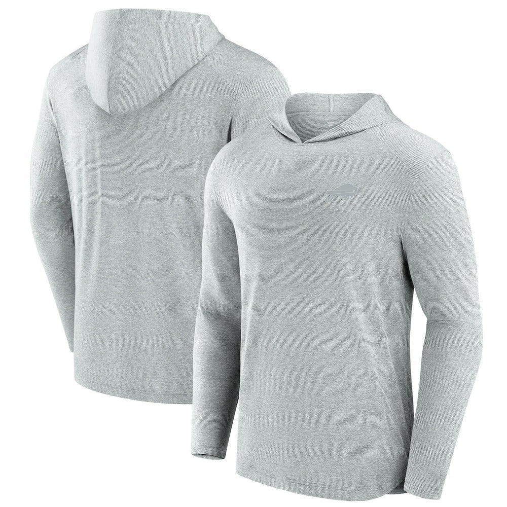 Buffalo Bills Front Office Tech Lightweight Hoodie T-Shirt Gray