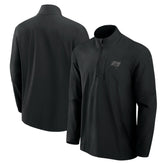 Tampa Bay Buccaneers Front Office Micro Tonal Quarter-Zip Pullover Black