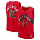 NBA Collin Murray-Boyles Toronto Raptors 2025 NBA Draft First Round Pick Fast Break Replica Jersey - Icon Edition - Red