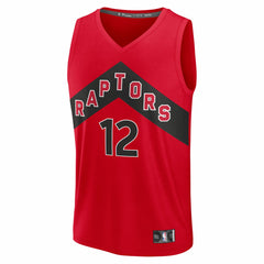 NBA Collin Murray-Boyles Toronto Raptors 2025 NBA Draft First Round Pick Fast Break Replica Jersey - Icon Edition - Red