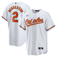 MLB Gunnar Henderson Baltimore Orioles Nike Home Replica Player Jersey - White