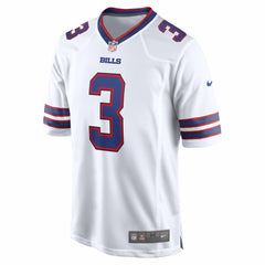 Damar Hamlin Buffalo Bills Game Jersey White