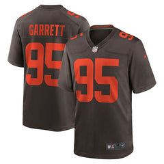 NFL Myles Garrett Cleveland Browns Alpha Dawg Game Jersey - Brown