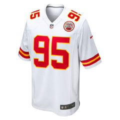 NFL Chris Jones Kansas City Chiefs Game Jersey - White