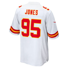 NFL Chris Jones Kansas City Chiefs Game Jersey - White