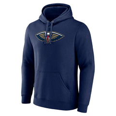 New Orleans Pelicans Primary Logo Pullover Hoodie Navy