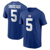 Kayvon Thibodeaux New York Giants Player Name & Number T-Shirt Royal