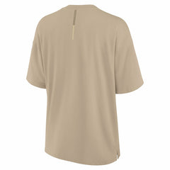 Kansas City Chiefs Women's Oversized Elements T-Shirt Khaki