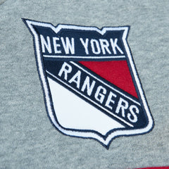 NHL New York Rangers Head Coach Pullover Hoodie - Blue/Gray