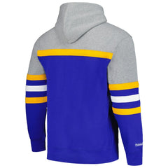 NHL St. Louis Blues Head Coach Pullover Hoodie - Blue/Gray