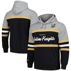 NHL Vegas Golden Knights Head Coach Pullover Hoodie - Black/Gray