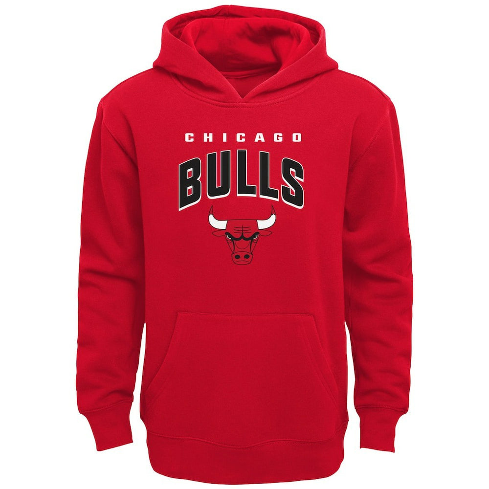 Chicago Bulls Youth Stadium Classic Pullover Hoodie Red