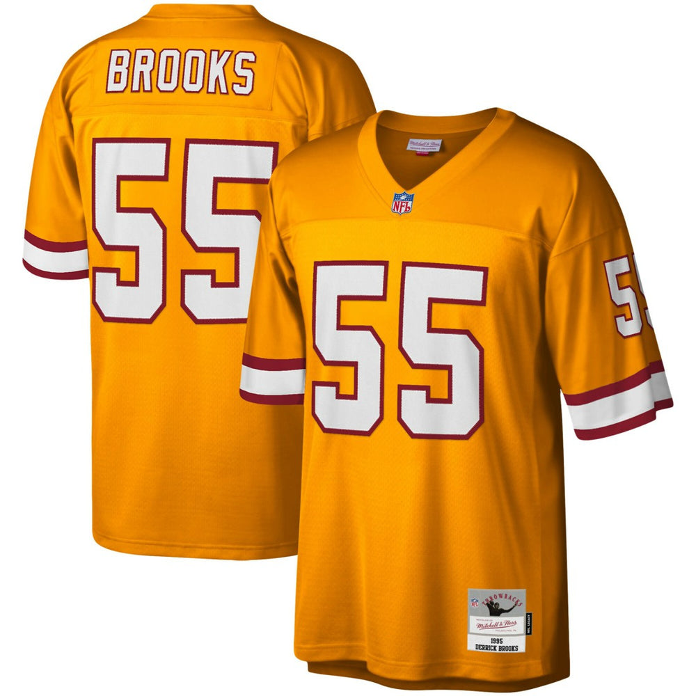 NFL Derrick Brooks Tampa Bay Buccaneers Youth 1995 Retired Player Legacy Jersey - Orange cheap
