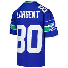 NFL Steve Largent Seattle Seahawks Youth 1985 Retired Player Legacy Jersey - Royal discount