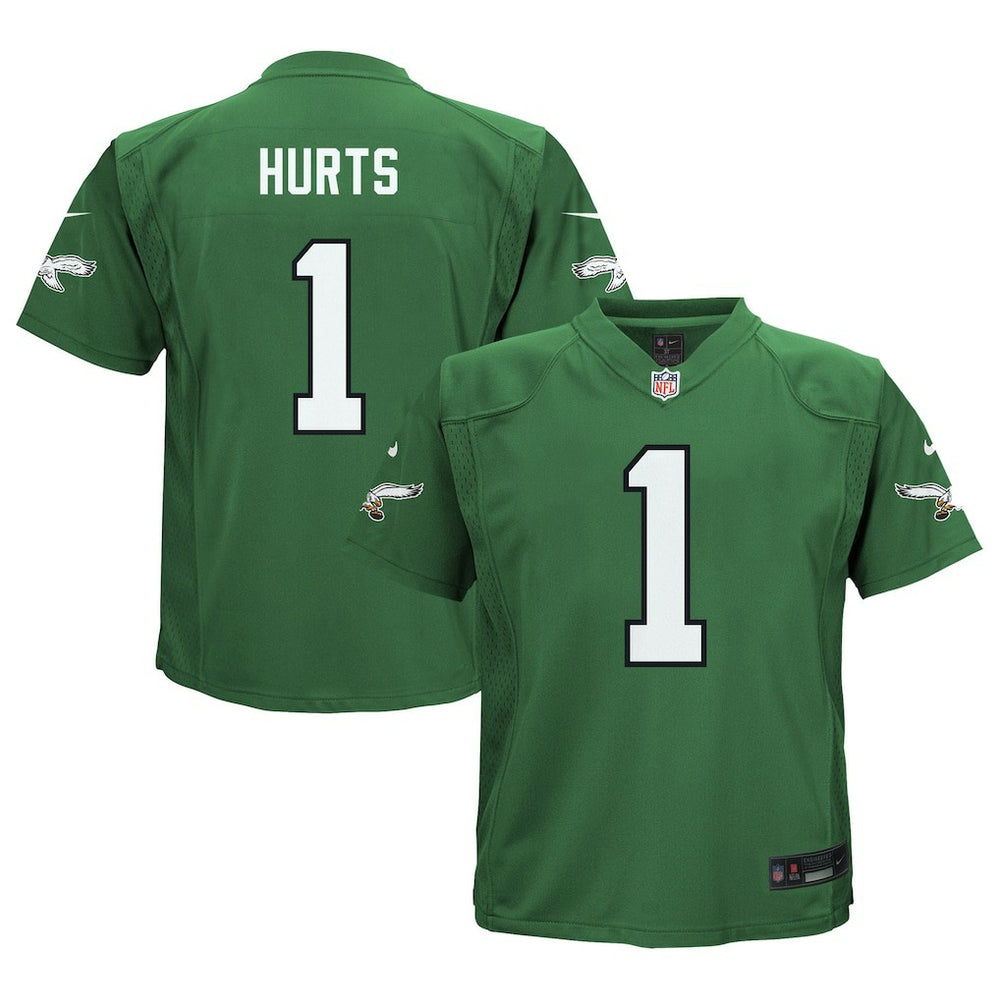 Jalen Hurts Philadelphia Eagles Preschool Game Jersey Kelly Green